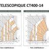 Chargeur télescopique CT400 -14
