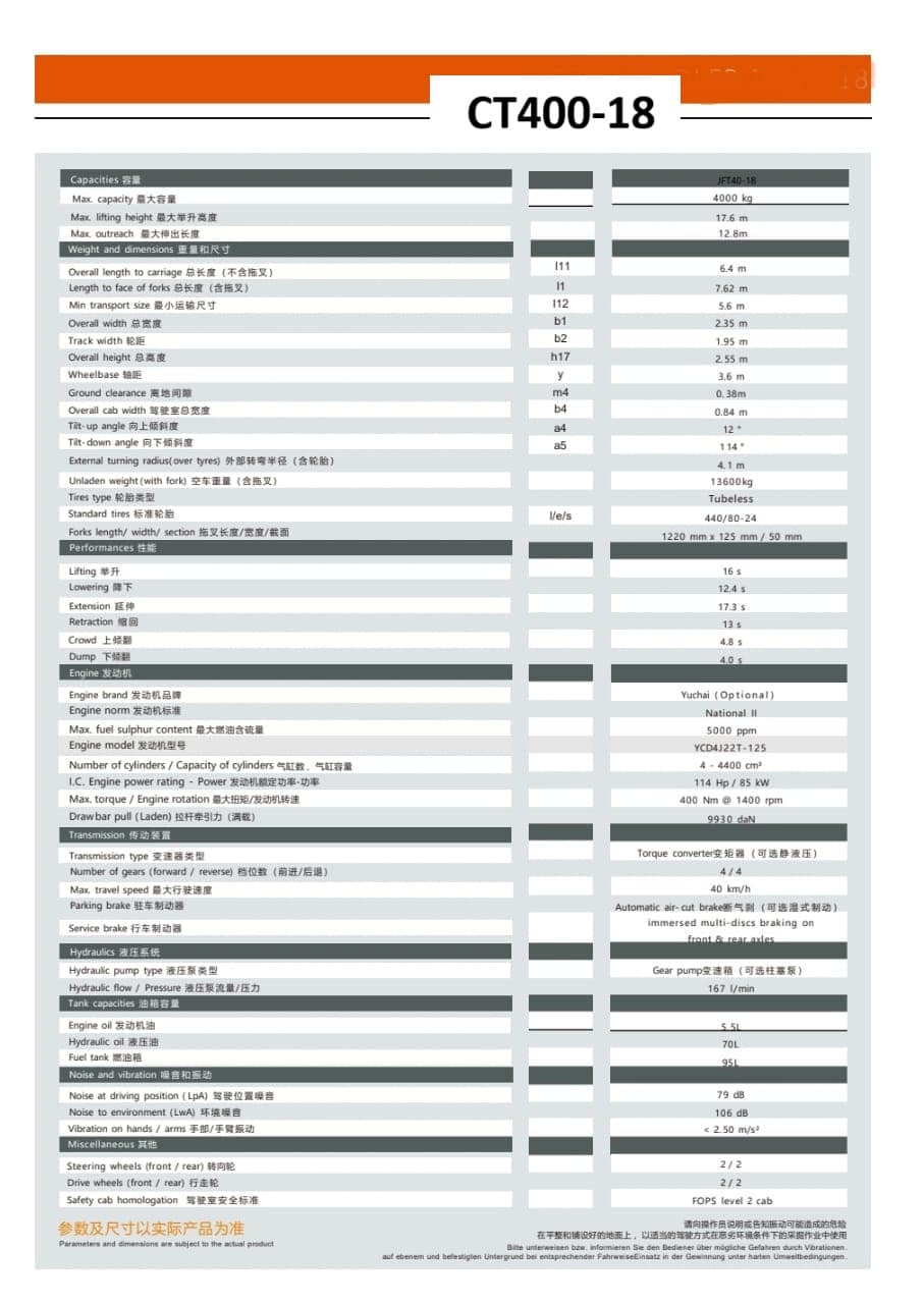 Chargeur télescopique CT400 - 18 – Image 3
