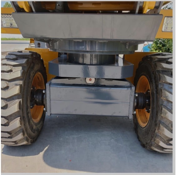 Système de rotation benne 180° dumper hydraulique YH-3000 – vue arrière