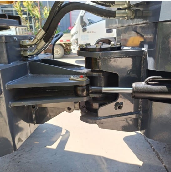 Point d'articulation centrale châssis dumper hydraulique YH-3000 4x4